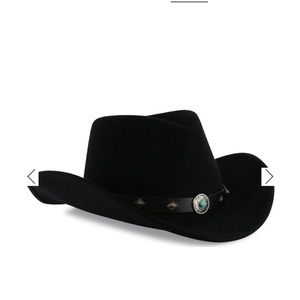 CODY JAMES SANTA ANA BLACK WOOL FELT HAT